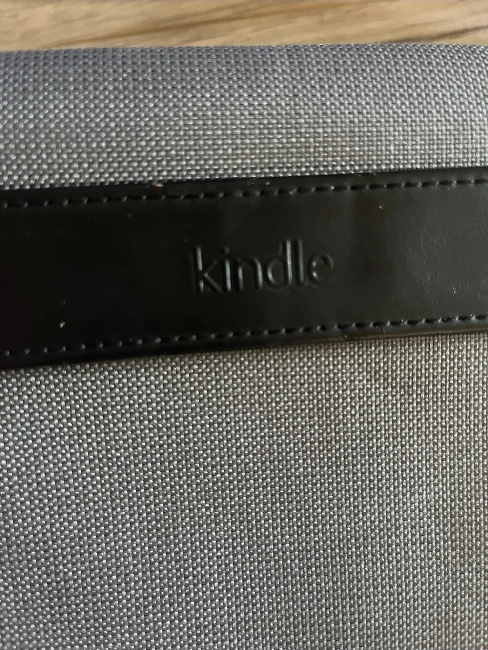 Kindle Case Gray with Black Accent